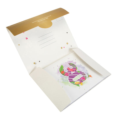 Tropical 30th Birthday Pop Up Greeting Card