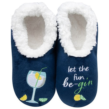 Snoozies! Let The Fun Be-Gin Ladies Small