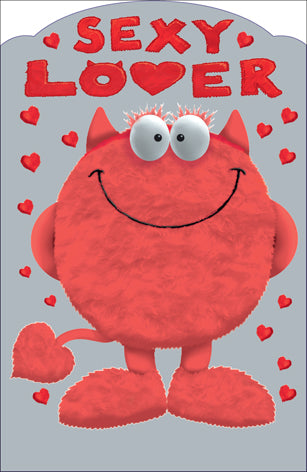 Sexy Lover Love Monster Valentine's Day Card