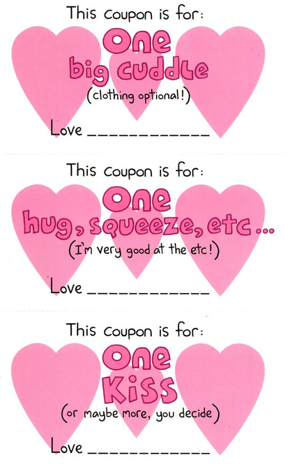 Fun Love Coupons Valentine's Day Card