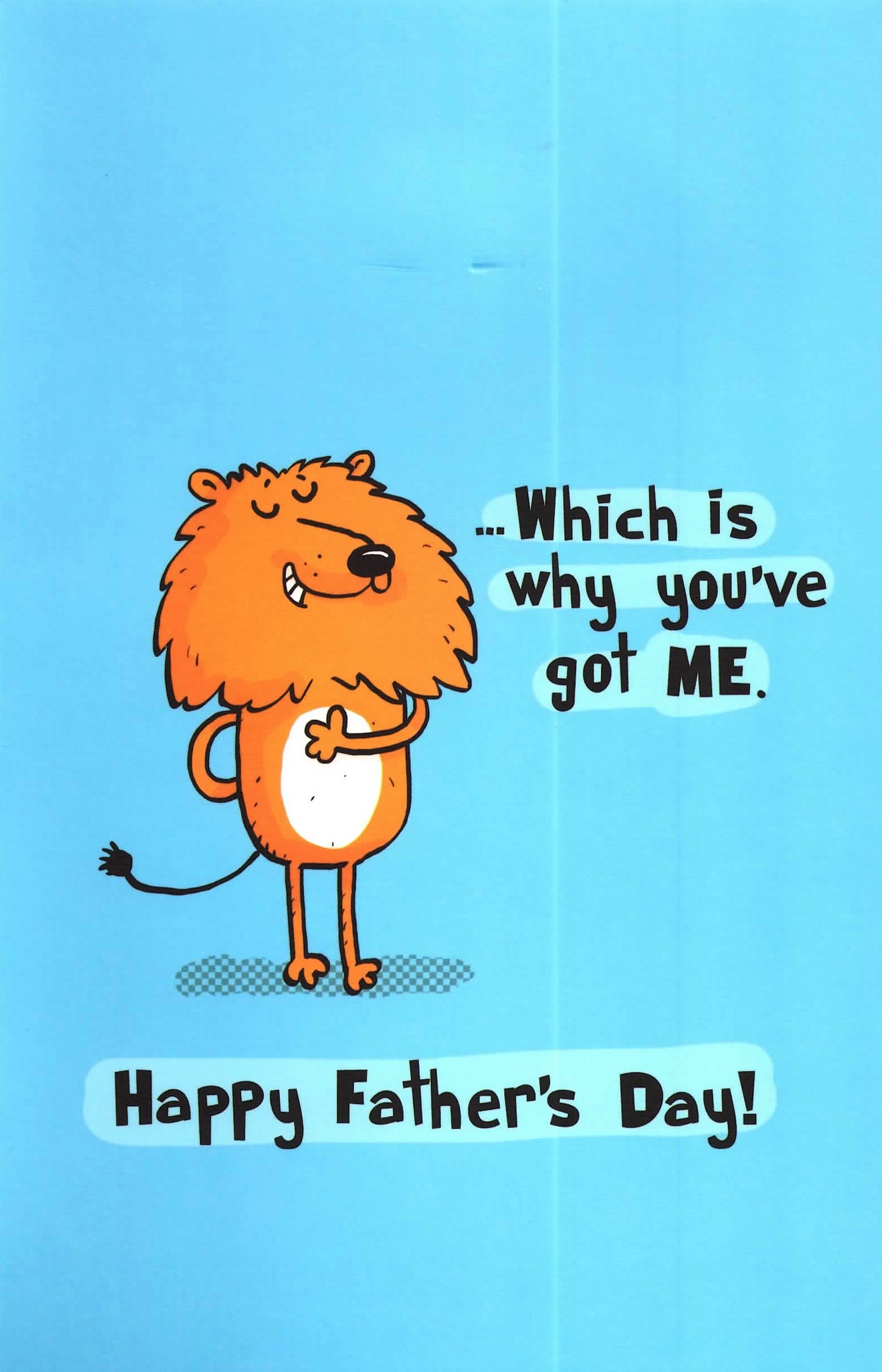 Great Dad Funny Deserves The Best  Father's Day Card