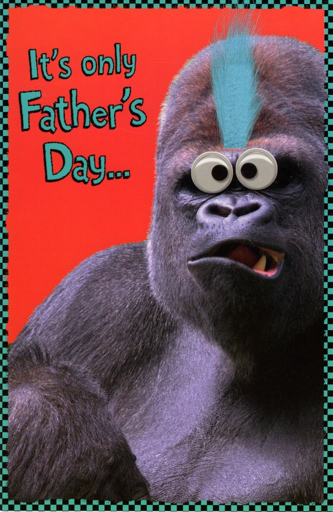 Funny Keep Your Hair On Happy Father's Day Card