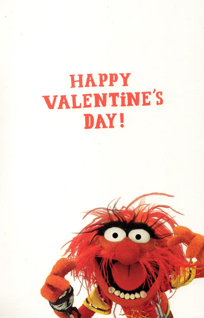 Boyfriend Muppets Animal Valentine's Card