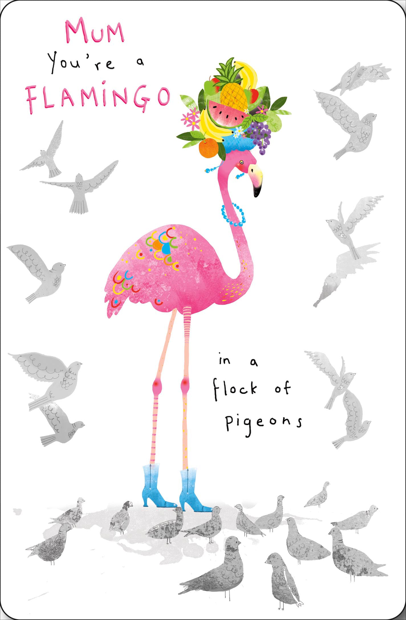You're A Flamingo Mum Happy Mother's Day Card