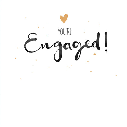 You're Engaged! Congratulations Engagement Greeting Card