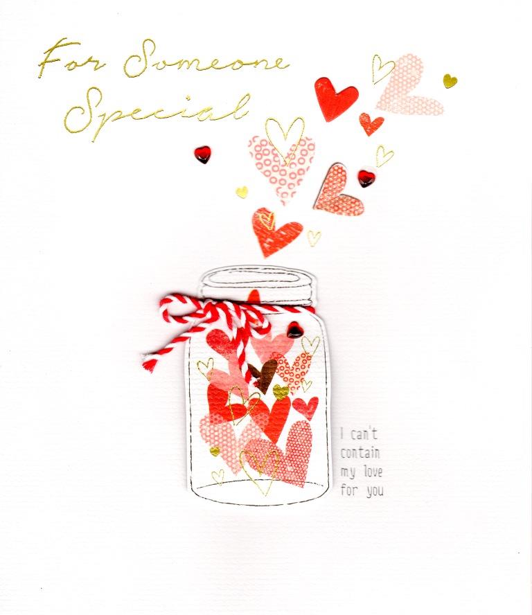 Someone Special Embellished Valentine's Day Card