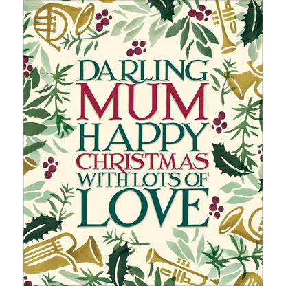 Darling Mum Emma Bridgewater Christmas Greeting Card