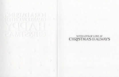 For A Darling Granddaughter Emma Bridgewater Christmas Greeting Card