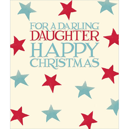 For A Darling Daughter Emma Bridgewater Christmas Greeting Card