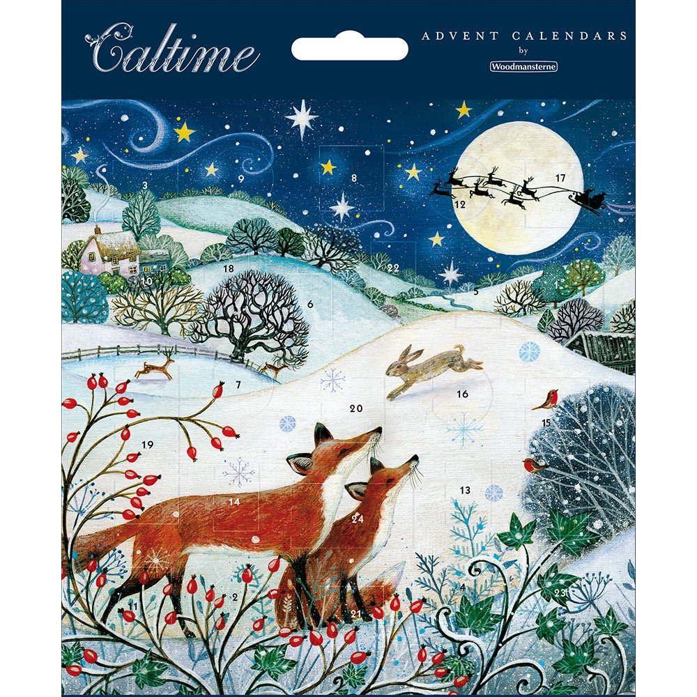 Christmas Meadow Advent Calendar Christmas Card