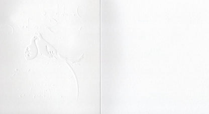 Husband Flying Pheasant Embellished & Embossed Christmas Card