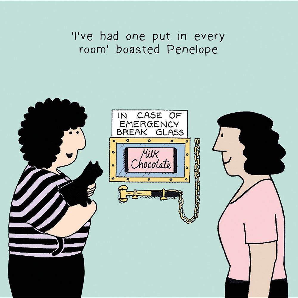 Funny Penelope & Friends One In Every Room Greeting Card