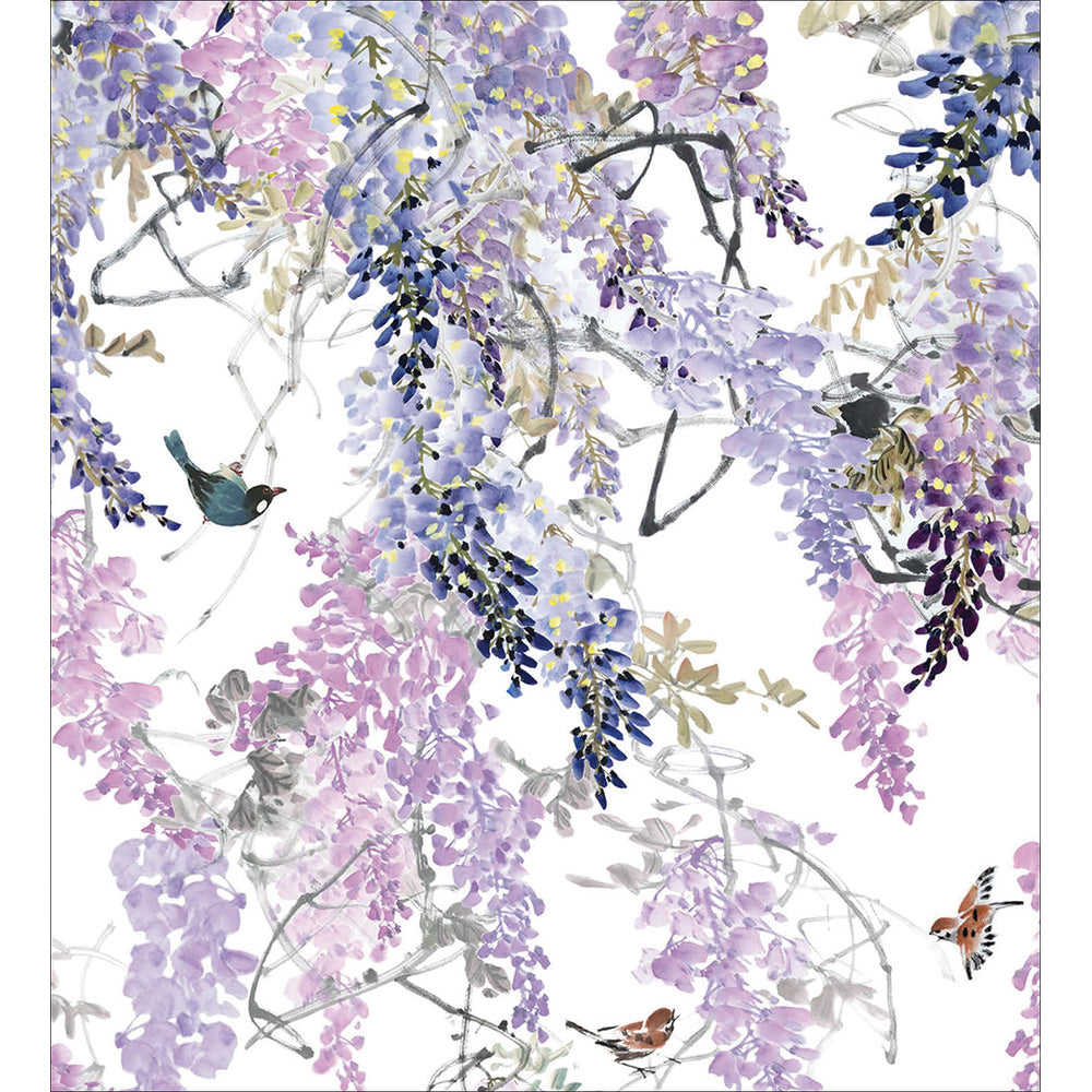 Pack Of 8 Blank Wisteria Falls Luxury Notecards Cards