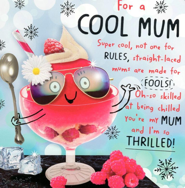For A Cool  Mum Happy Mother's Day Card