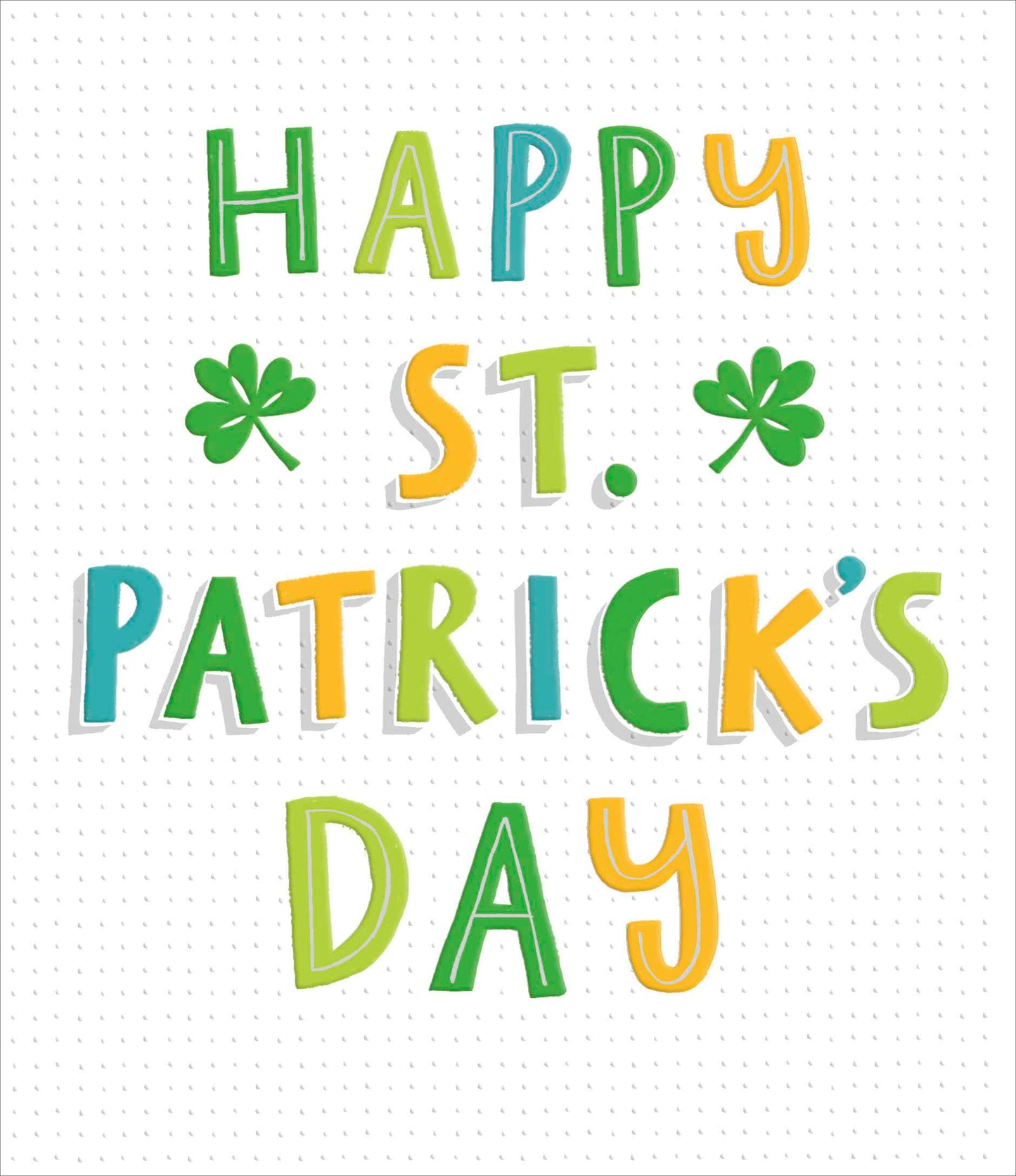 Luck & Laughter Happy St Patrick's Day Greeting Card