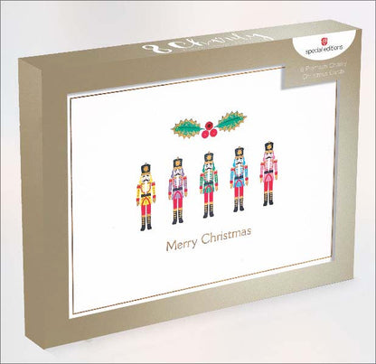 Box of 8 Toy Soldiers NSPCC Charity Christmas Cards
