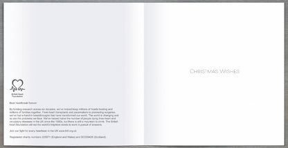 Box of 10 Stags British Heart Foundation Charity Christmas Cards