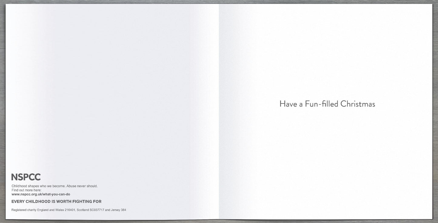 Pack of 8 Little Drummer Boy NSPCC Charity Christmas Cards