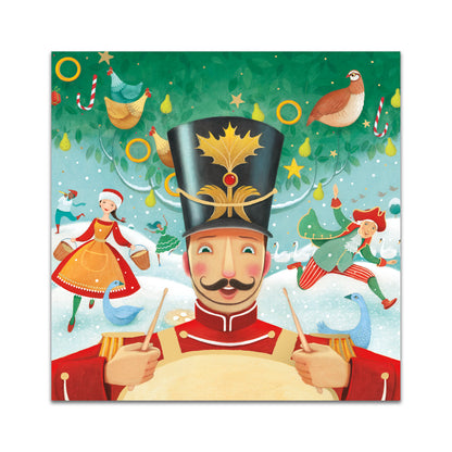 Pack of 8 Little Drummer Boy NSPCC Charity Christmas Cards