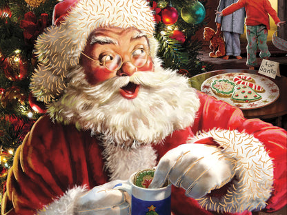 Box of 8 Santa British Heart Foundation Charity Christmas Cards