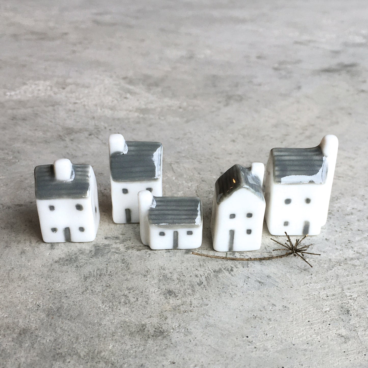 East Of India Your Troubles Be Less Ceramic Little Street Inside Box