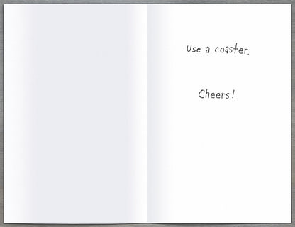 On St Patrick's Day Drink Responsibly Funny Card