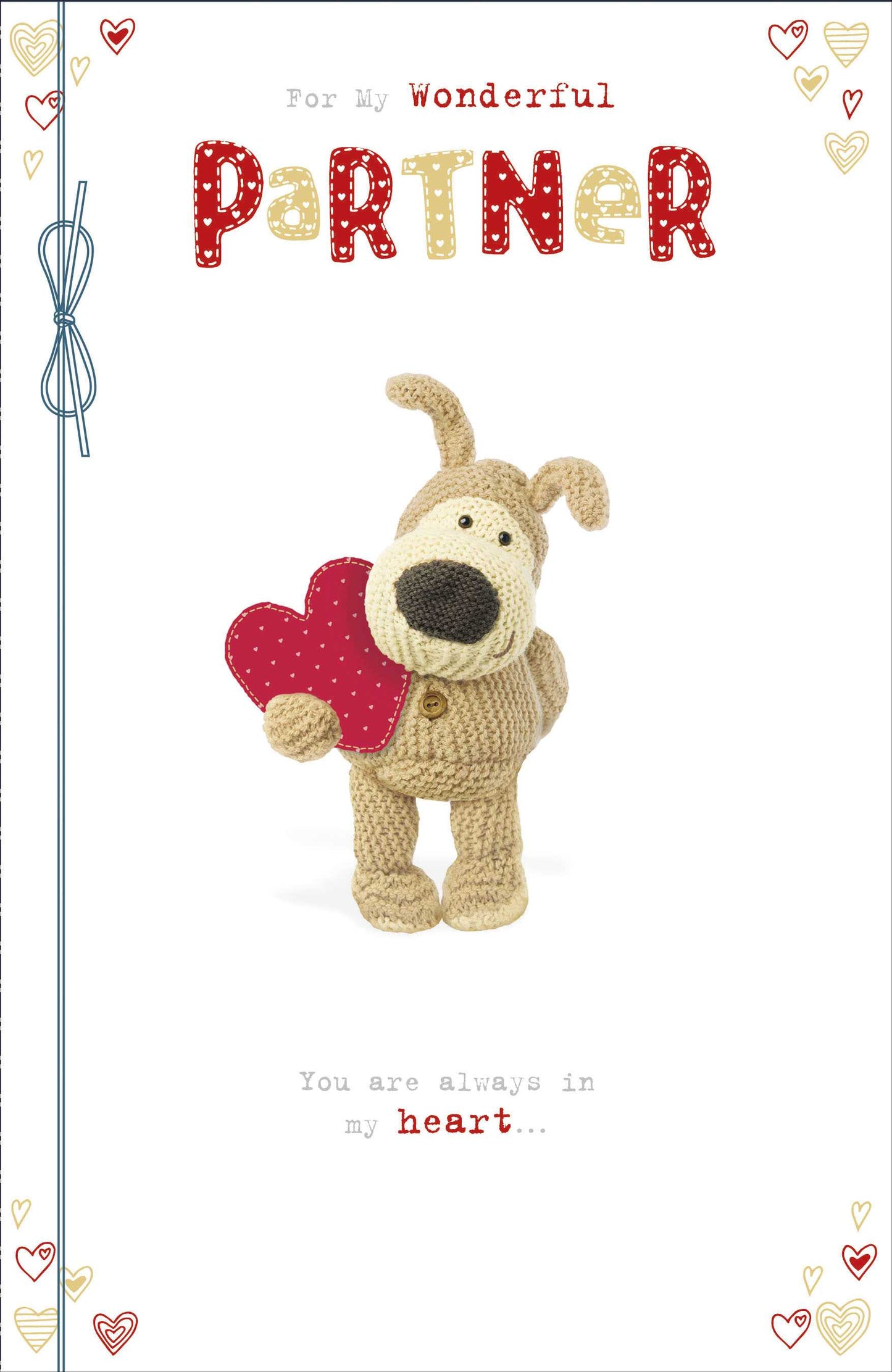 Boofle Wonderful Partner Valentine's Greeting Card