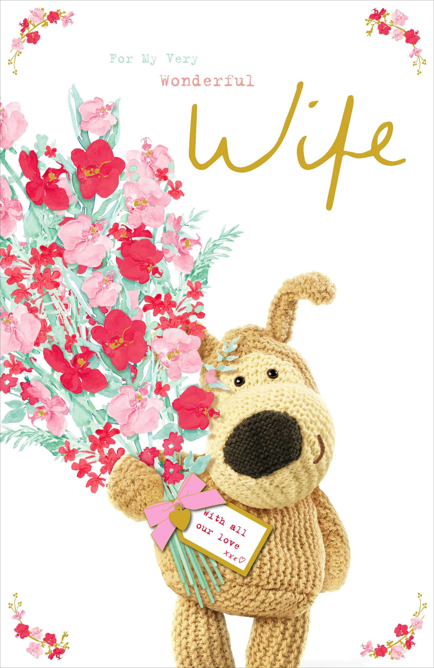 Boofle Wonderful Wife Mother's Day Greeting Card
