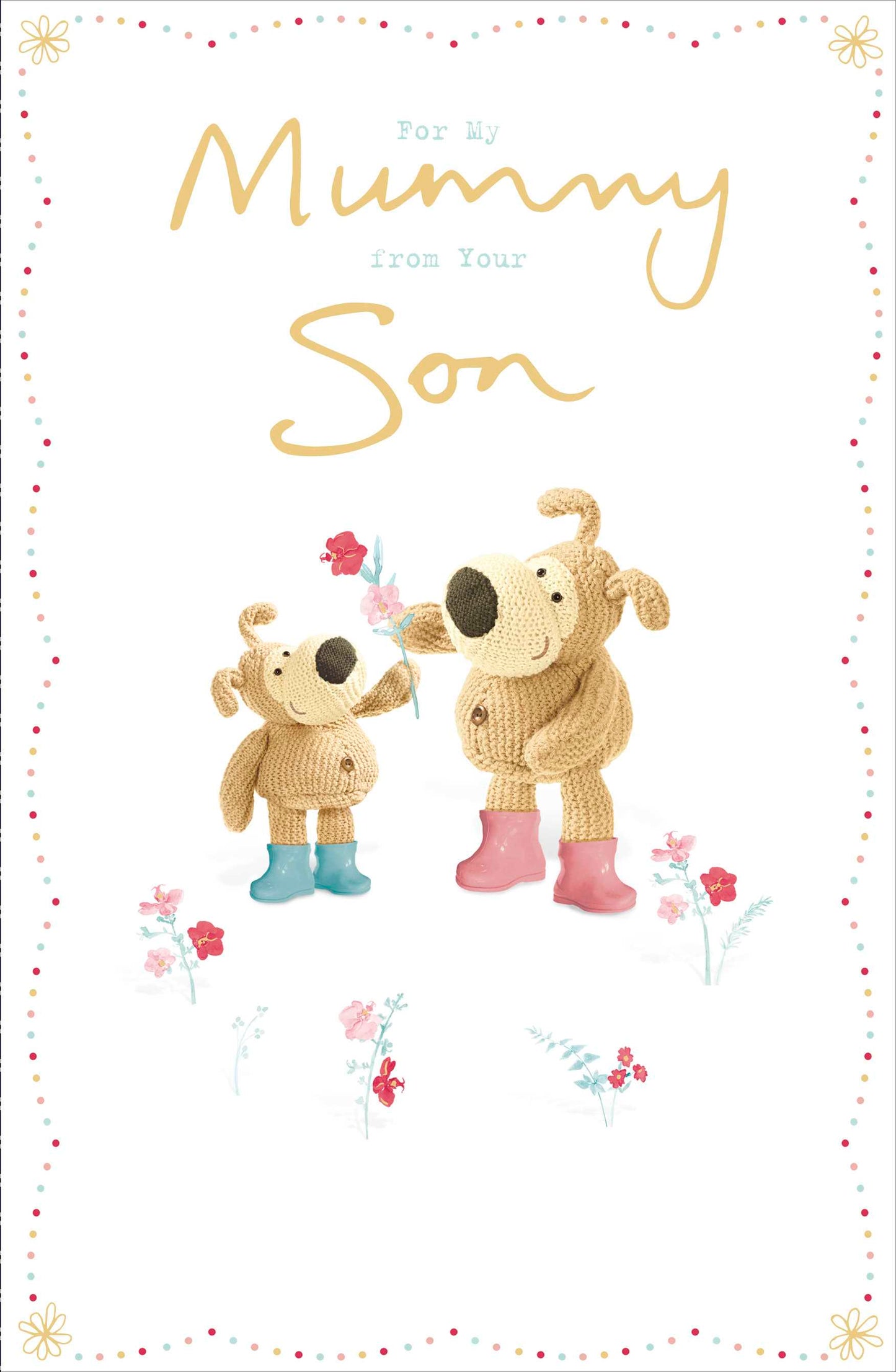 Boofle Mummy From Your Son Mother's Day Greeting Card
