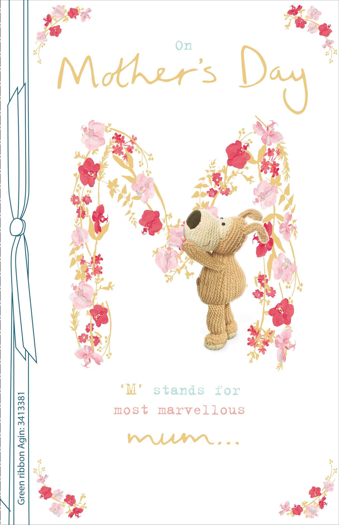 Boofle Most Marvellous Mum Mother's Day Greeting Card