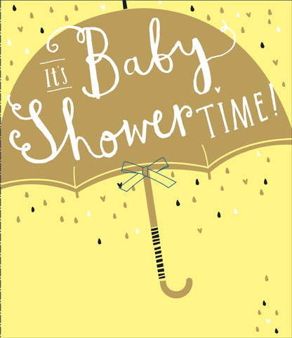 It's Baby Shower Time! Enjoy New Baby Greeting Card