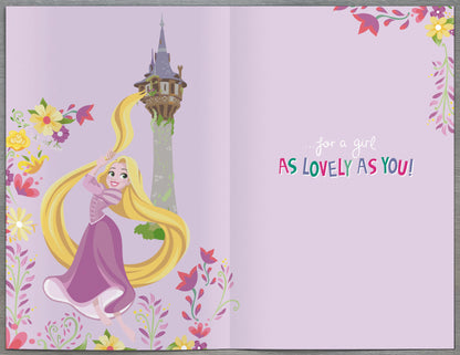 Princess Magical Granddaughter Birthday Greeting Card
