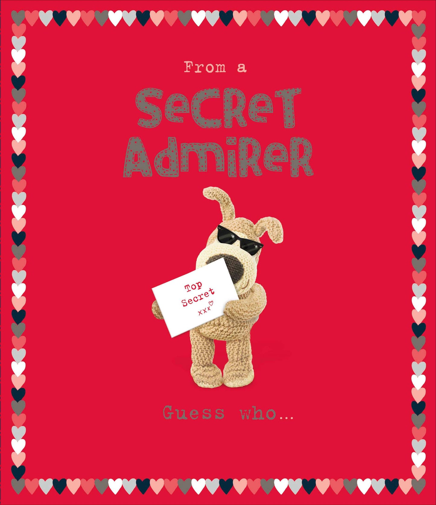 Boofle Secret Admirer Valentine's Day Card