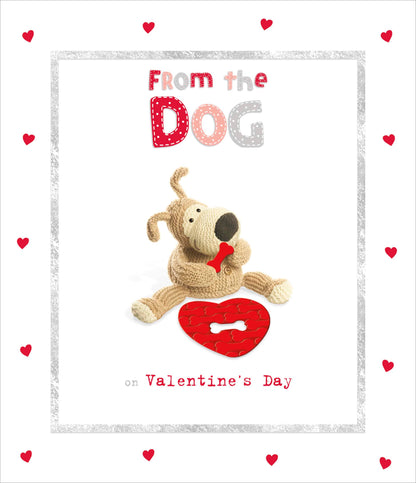 Boofle From The Dog Valentine's Day Card
