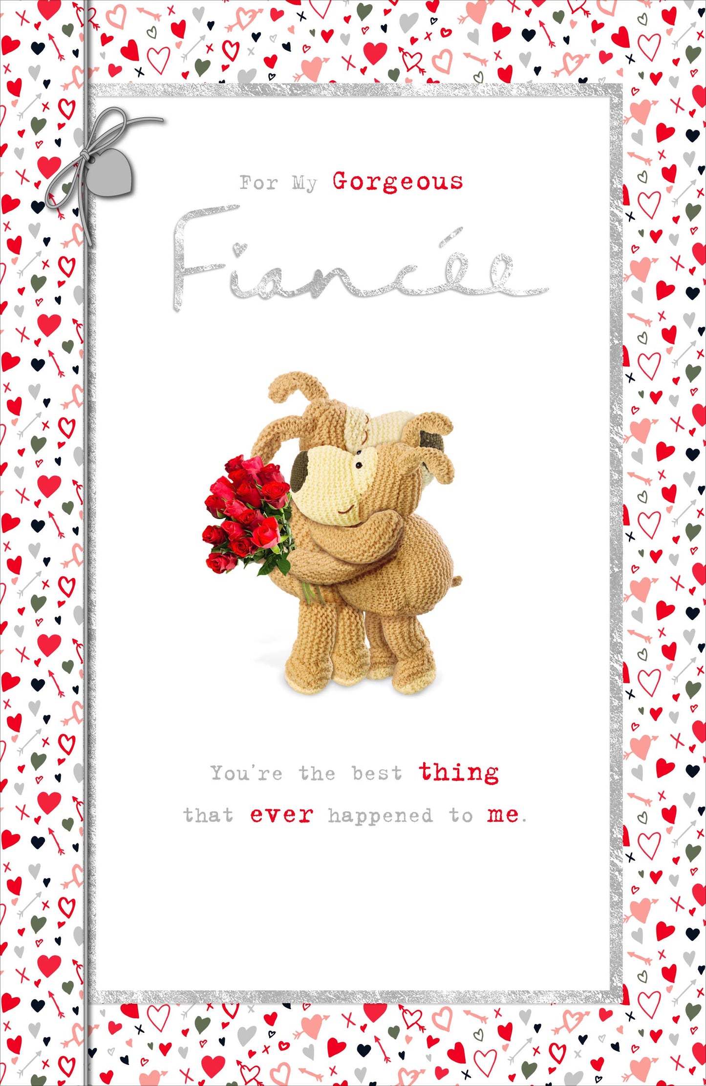 Boofle Gorgeous Fiancee Valentine's Day Card