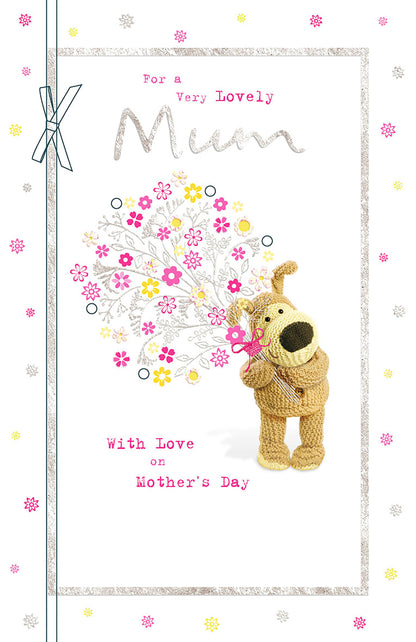 Boofle Lovely Mum With Love Mother's Day Greeting Card