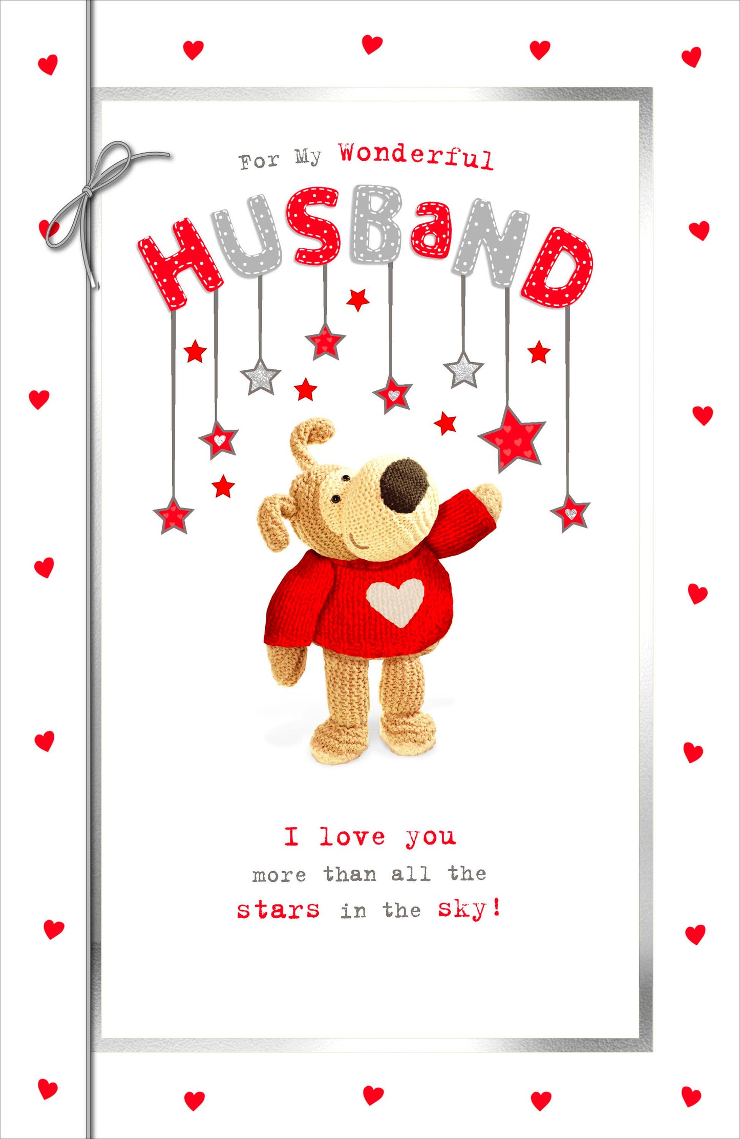 Boofle Wonderful Husband Valentine's Day Card