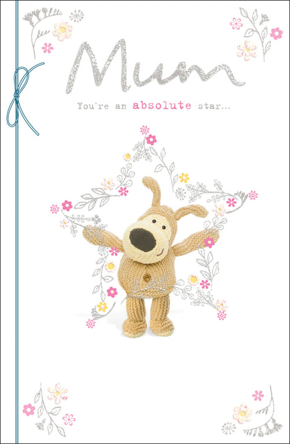 Boofle Mum You're A Star Mother's Day Greeting Card