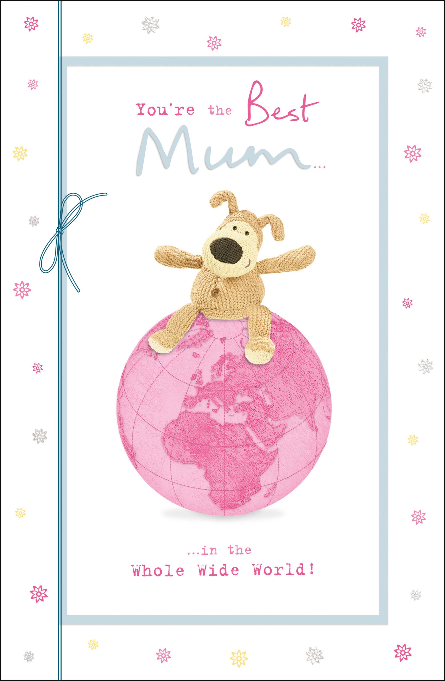 Boofle Best Mum In The World Mother's Day Greeting Card