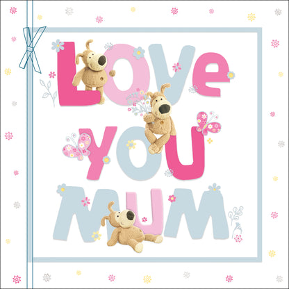 Boofle Love You Mum Happy Mother's Day Greeting Card