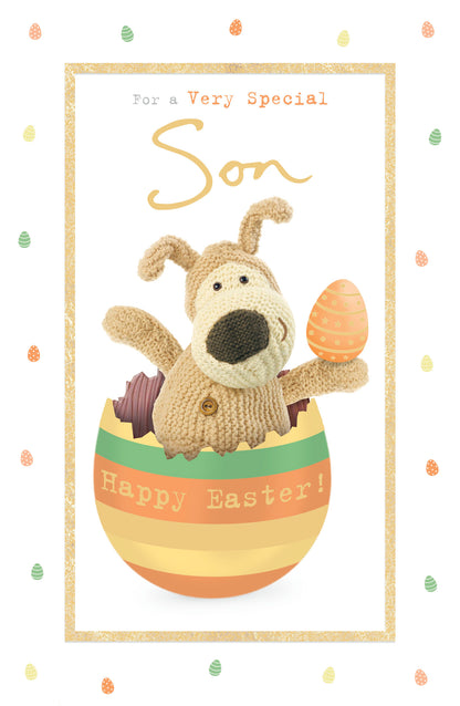 Boofle Very Special Son Happy Easter Greeting Card