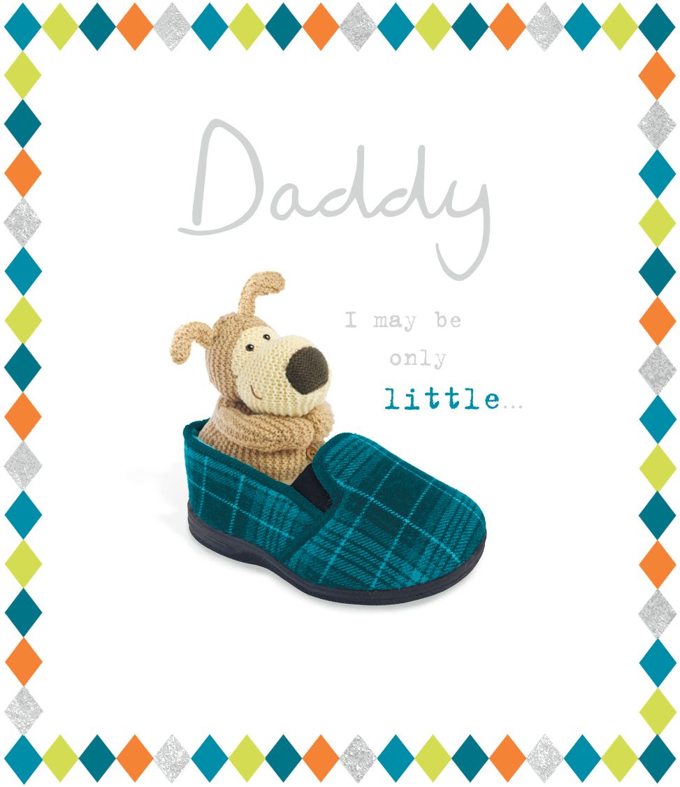 Boofle Daddy I May Only Be Little Father's Day Card