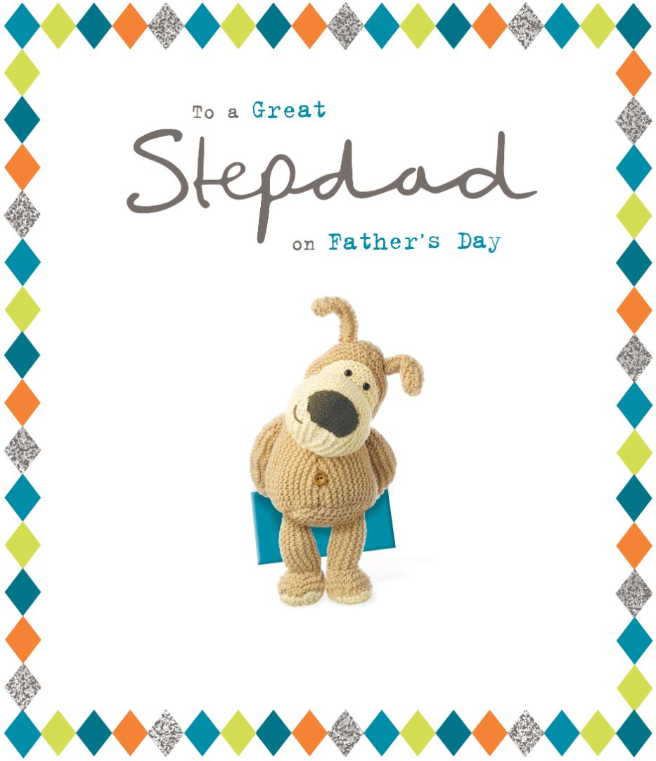 Boofle To A Great Stepdad On Father's Day Card