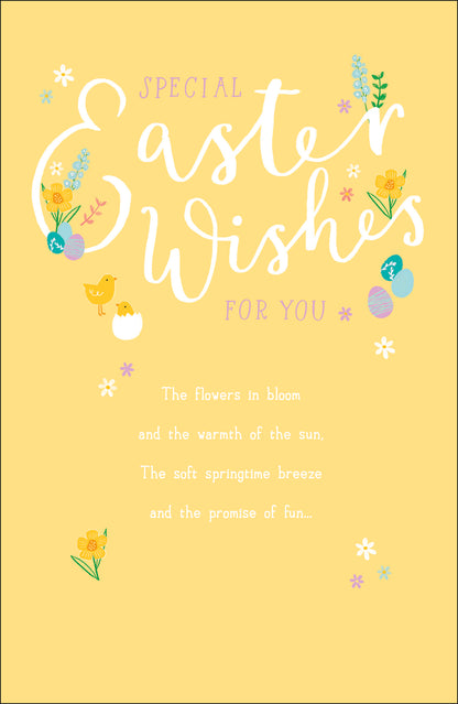 Special Easter Wishes For You Happy Easter Greeting Card