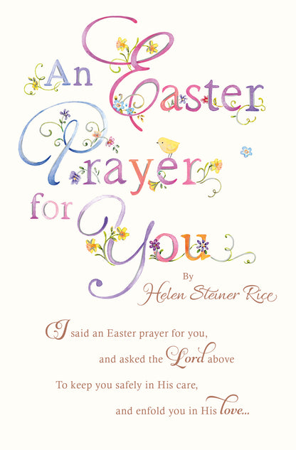 Easter Prayer Helen Steiner Rice Easter Greeting Card
