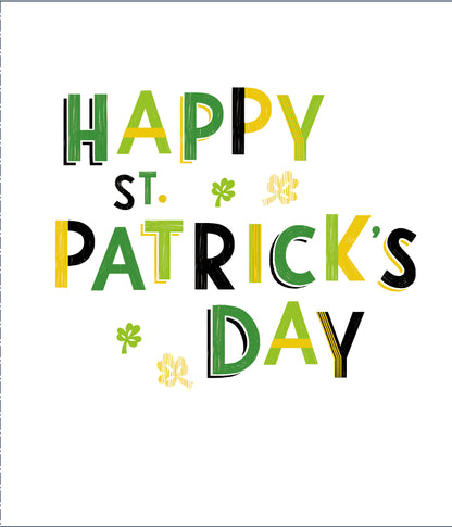 Happy St Patrick's Day Love & Laughter Greeting Card
