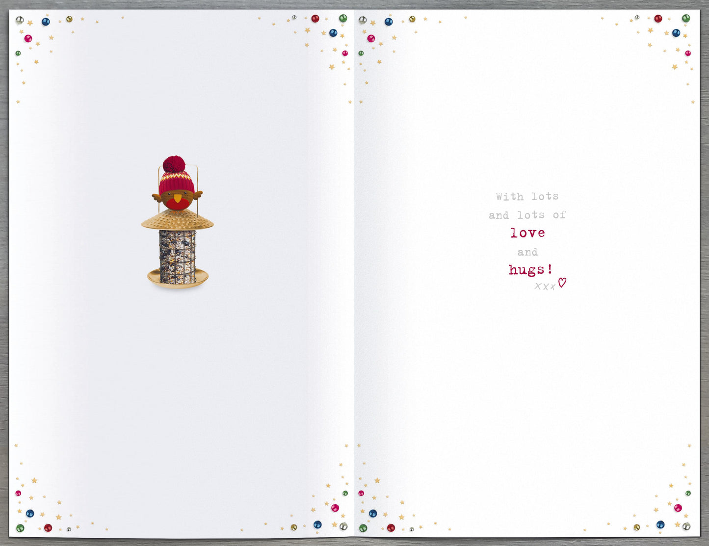 Boofle For A Wonderful Nan Foiled Christmas Greeting Card