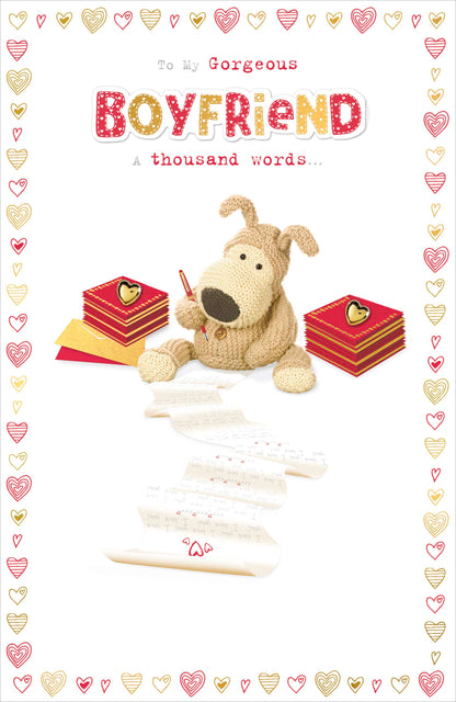 Boofle Gorgeous Boyfriend Valentine's Day Card