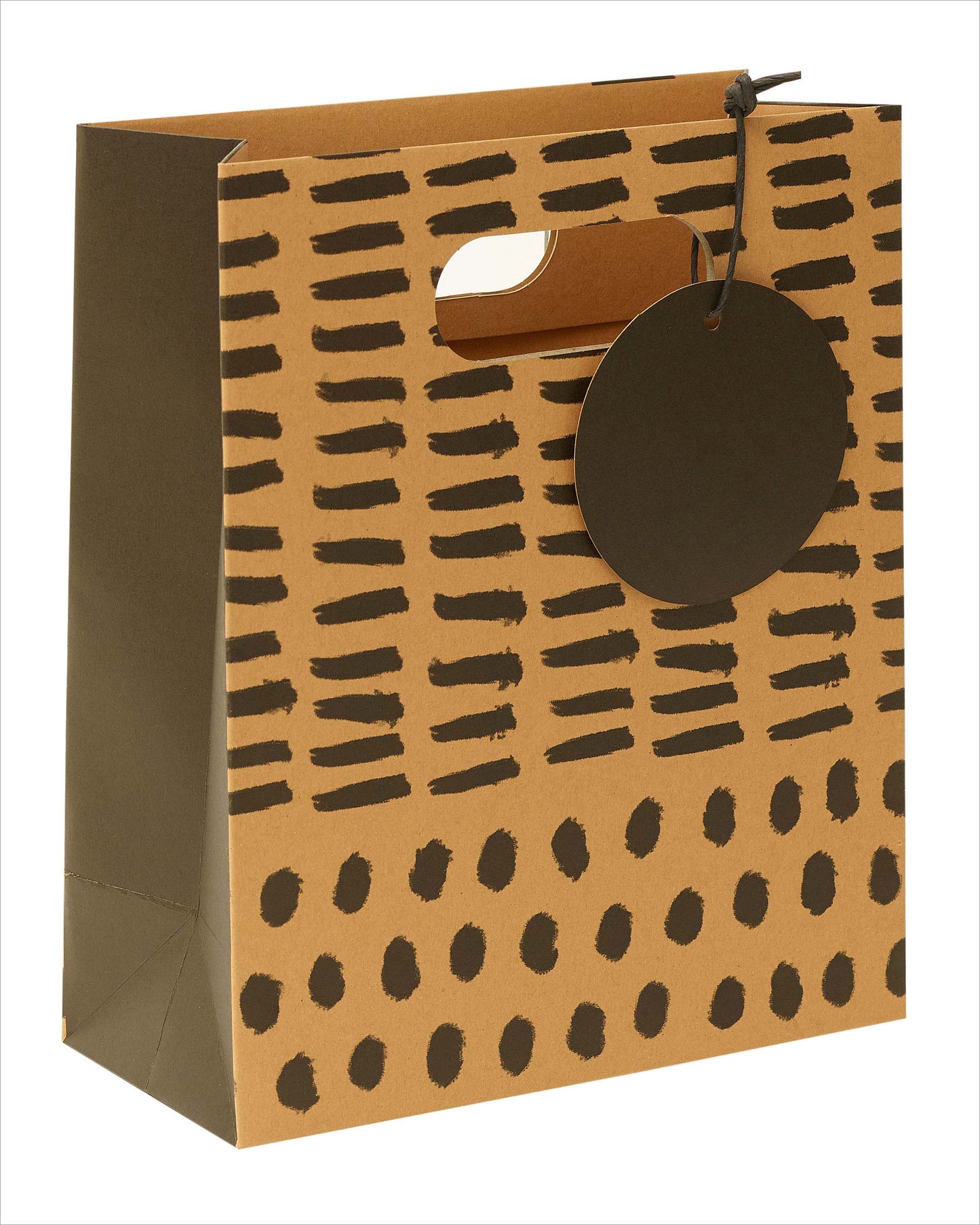 Jungle Cat Print Themed Medium Gift Bag With Tag