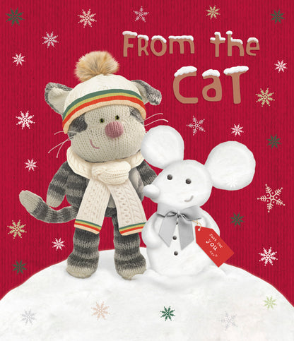 Boofle From The Cat Just For You Christmas Greeting Card